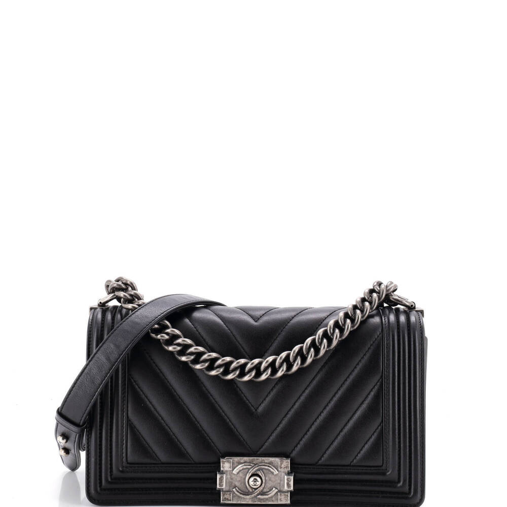 Chanel Old Medium Boy Flap Bag